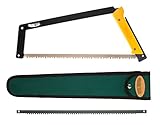 Agawa Canyon - BOREAL21 Tripper Kit - (21inch folding bow saw with all-purpose blade, canvas sheath, extra aggressive 