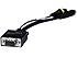 Monoprice 102509 VGA to S-Video/RCA (Composite) Adapter Cable, Black