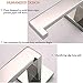 ThinkTop Luxury Sqaure Chrome Toilet Roll Holder Wall Mounted Silver SUS304 Stainless Steel Toilet Paper Holder for Bathroom