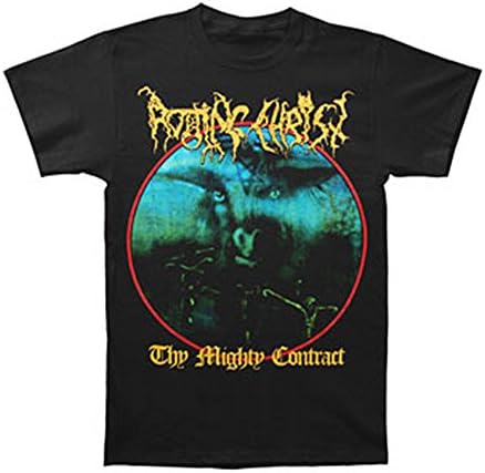 Rotting Christ Men's Thy Mighty Contract T-shirt Small Black