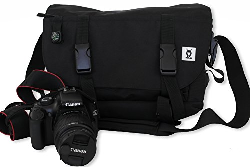 image for ROMS Messenger Camera Shoulder Bag - Waterproof, Lightweight, Protecti