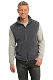 Port Authority Men's Value Fleece Vest L Iron Grey
