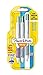 Papermate InkJoy Quatro 4-Colour 1.0 mm Medium Tip Retractable Ball Pen - Assorted Fun Colours (Pack of 2 Plus 1)