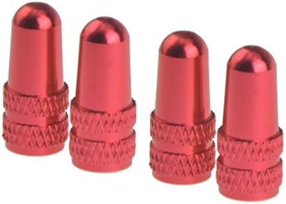 4 Pcs Road Bicycle Bike CNC Aluminium Presta Valve Caps or Schrader Valve Caps