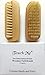 2 pcs/set Touch Me Two sided Natural Boar Bristle Wooden Manicure Nail Brush ( 2 pack)