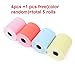 PAPERANG Color thermal printing paper 57 30 thermal paper Bill receipt paper 4 rolls+1 roll free Free postage