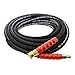 ABN Pressure Washer Hose 50 FT – 3/8 Inch Power Washer Hose Kink Resistant 4000 PSI High Pressure Hose, Quick Connect