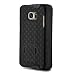 Galaxy S7 Edge (ONLY) Case with Holster, Aduro Shell & Holster Combo Case Super Slim Shell Case w/Built-in Kickstand + Swivel Belt Clip Holster for Samsung Galaxy S7 Edge