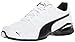 PUMA Men's Tazon Modern SL FM Sneaker, White Black,11.5 M US