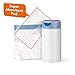Carebag Commode Liners with Super Absorbent Pad, 20 Count – Medical Grade – Fits Any Standard Bedside Commode Bucket – 20 Disposable Commode Liners for an Adult Commode Chair