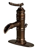 Pegasus 67109-8096H Bamboo Series Single-Handle Lavatory Centerset Faucet, Heritage Bronze