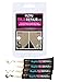 MagicEzy Tile Repair Kit: Porcelain Repair Kit - Ceramic Tile Repair Kit - Mix and Match Colors - Acrylic, Stone, Fiberglass - Wall Touch Up (Neutrals Kit)