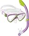 Cressi Mini Bonete Set, lilac/green, S/M