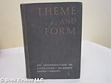 Theme and Form : An Introduction to Literature, , 0139129723