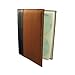 Bellagio-Italia DVD Storage Binder, Classic Set - Stores DVD Cover Art - Acid-Free Sheets - 1-Pack, Stores up to 48 DVDs, CDs, or Blu-Rays, Brown