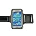 Deluxe Good Quality Workout Running Armband for Samsung Galaxy S4 and Samsung S3 (Black)