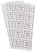 Wilton Silver Thank You Seals