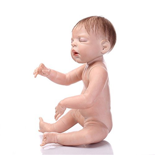NPK Collection Reborn Baby Doll realistic baby dolls 22 inch Vinyl Silicone Babies Doll Newborn real baby doll Pink sleeping doll
