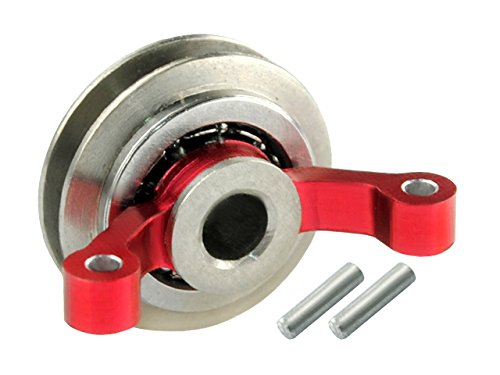 Microheli Double Bearing Titanium Tail Pitch Slider (RED) - BLADE 180 CFX
