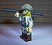 Army Minifigure WWII US 101st Airborne Paratrooper Custom Building Military Soldier