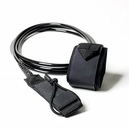 8' Black Surfboard Leash