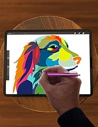 Bolígrafo para pantalla táctil RETECK, Pack de 10, rosa, violeta, negro, verde, plata, Bolígrafo para pantalla táctil capacitivo y universal, para Kindle Touch, iPad, iPhone 6 6S, 6Plus, 6S Plus, Samsung S5, S6, S7 Edge, S8 Plus, Note 2, 3, 4, 5