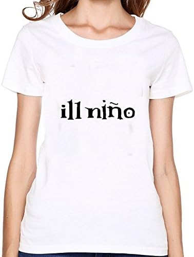 Ill Nino Women's Short Sleeve Shirt XXL White