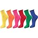 STYLEGAGA Women's Ruffle Turn-Cuff Casual Ankle Socks Frilly Lace Trim Cute Cotton Sock (Roll Top Solid Color - 6Pair)