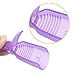 eBoot Acrylic Nail Art Soak Off Clips Caps UV Gel Nail Polish Remover Wrap Tool, 20 Pieces (Purse and Rose Red)