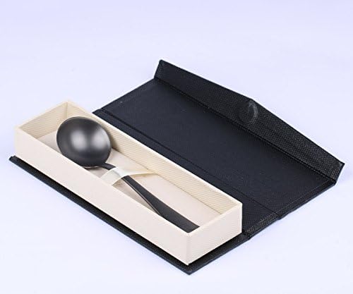 Blighty Coffee Cupping Spoon, Matt Black Finish, 6 inch long spoon with a 1.6 inch deep bowl, Premium gift for coffee enthusiasts and professional barristers. (Matt Black)