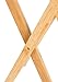BIRDROCK HOME Bamboo Foldable TV Dinner Table - Easy Storage - Fully Assembled - Lightweight - Sustainable Material