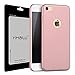 iPhone 7 Case, Yihailu Smoothly Shield Hard Cover Skin Shockproof Scratch Resistant Full Body Protective Ultra Thin Slim Case (Silky Rose Gold)