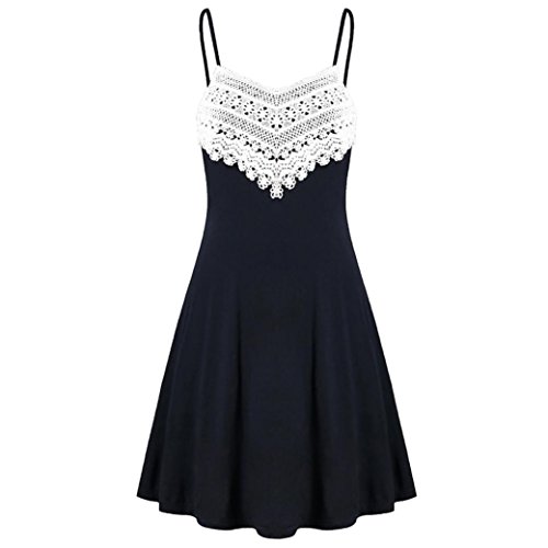 image for Gyouandme Lace Backless Dresses for Women Evening Party Fashion Dresse