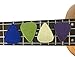 CYC Music Felt Picks Ukulele plectrum - 4 color in 1