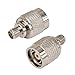 YOTENKO RP TNC Male to RP SMA Female RF Coax Adapter Connector for WRT54 Linksys WiFi Router Extender Pack of 2