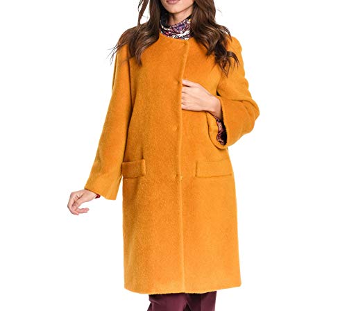 ETRO Women's 130170144700 Yellow Wool Coat