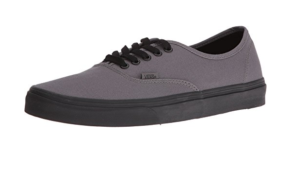 vans authentic pewter black