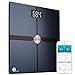 1byone Smart Bathroom Body Scale - Bluetooth Body Fat Scale with APP to Monitor 8 Essential Measurements, ITO Conductive Glass, FDA Approved Body Composition Analyzer Wireless BMI Weight Scale – Black