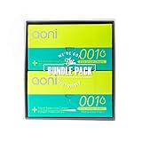 Aoni Condoms Value Pack - Extra Smooth Ultrathin 001 2 of 12 PCS - Collagen-Infused Lubricant - Premium 001 Series