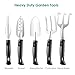 TomCare Garden Tools Set 7 Piece Gardening Tools Gardening kit Tool Sets with Heavy Duty Pruning Shears Comfortable Non-Slip Handle and Durable Storage Tote Bag – Garden Gifts for Gardeners Men Womenthumb 3