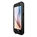 vcloo Galaxy S6 Waterproof Case, 6.6ft Waterproof Case for Galaxy S6, Dust Proof, Snow Proof, Shock Proof, Heavy Duty Touch Screen TPU Protective Carrying Cover for Galaxy S6, 5.1 Inches (Black)