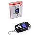 Creand Fishing Scale 110lb/50Kg Backlit LCD Display Screen Electronic Balance Digital Fish Postal Hanging Hook Scale with Measuring Tape,Luggage Shopping Spring Scale