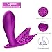 Powerful Portable Handheld Invisible Wearable- Massage Wireless V-ǐbr-át-ors -USB Rechargeable Remote Control Toy -Purple
