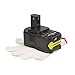 Energup P108 4000mAh Ryobi 18V Lithium Battery Pack Replacement for Ryobi 18-Volt ONE+ P104 P105 P102 P103 P107 Tool
