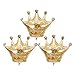 JANOU 6Pcs Gold Crown Balloons Foil Helium 30 Inch Crowns Balloons for Birthday Wedding Party Decoration