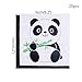 Chris.W 65Pcs Panda Birthday Party Supplies, Animal Themed Party Favors, Includes Banner, Straws, Plates, Cups, Cupcake Toppers, Tablecloth and Napkins