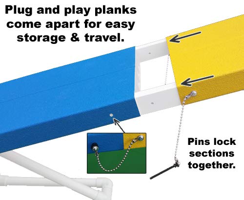 Affordable Agility Mini Travel Teeter (Dog Agility Seesaw)