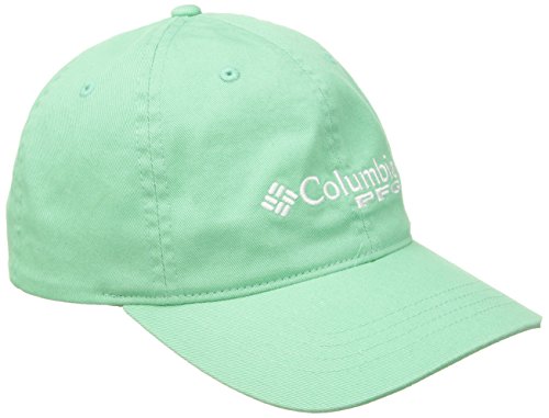 Columbia Pfg Bonehead Ball Cap, Kelp/White, One Size