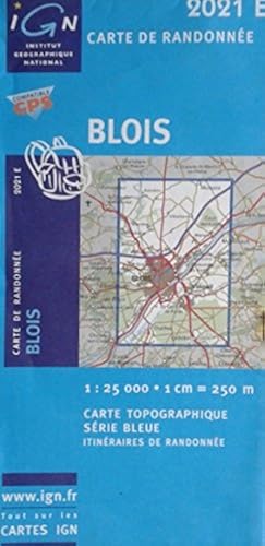 Download Blois, Carte de randonnée, n° 2021E - échelle : 1cm = 250 mètres PDF