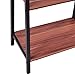 Tangkula 4-Tier Ladder Shelf, Ladder Bookcase Indoor & Outdoor Wood Bookshelf, Display Shelves, Plant Flower Stand Shelf (2)